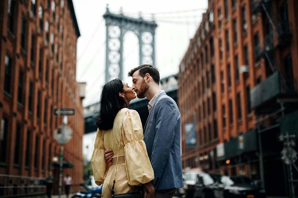  couple in new york city
